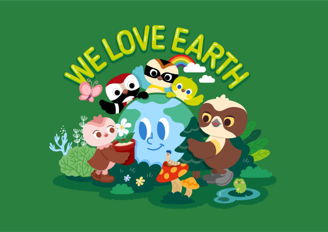 버디프렌즈 캐릭터. 아시아홀딩스 제공